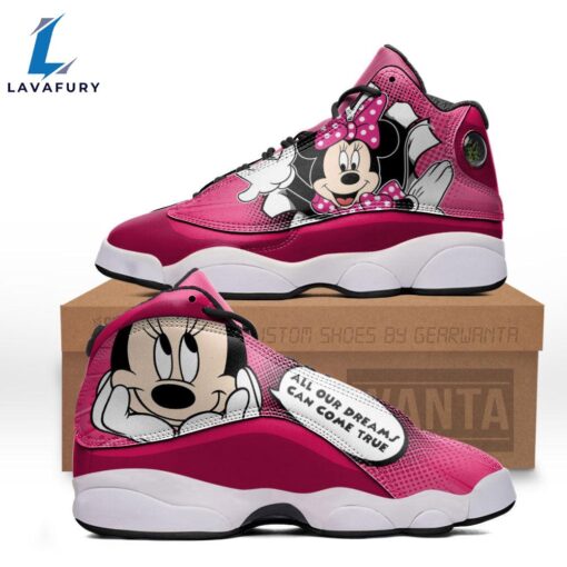 Minnie J13 Sneakers Custom Comic Style Shoes