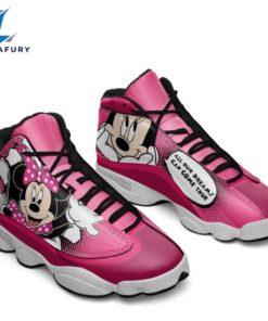 Minnie J13 Sneakers Custom Comic Style Shoes