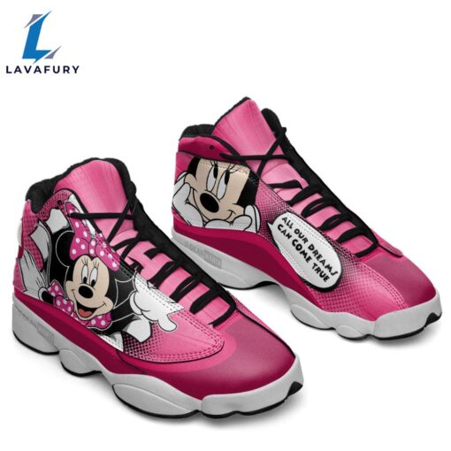 Minnie J13 Sneakers Custom Comic Style Shoes