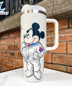 Mission Mouse Design 40oz Insulated Tumbler With Handle