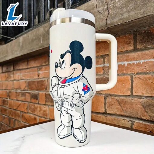 Mission Mouse Design 40oz Insulated Tumbler With Handle