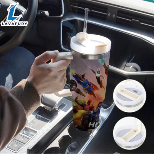 Movies Superheroes Printed Insulated Tumbler