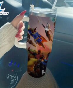 Movies Superheroes Printed Insulated Tumbler