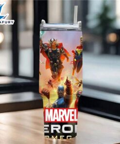 Movies Superheroes Printed Insulated Tumbler