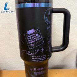 Music Themed 40oz Insulated Tumbler With Handle