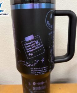 Music Themed 40oz Insulated Tumbler With Handle