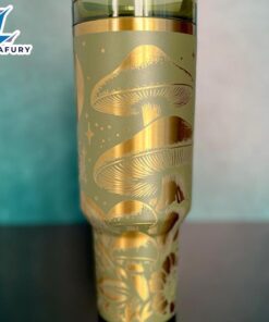 Nature Inspired Customised 40oz Tumbler With Handle