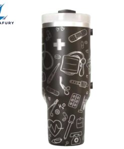 Nurse Engraved Personalized Travel Tumbler