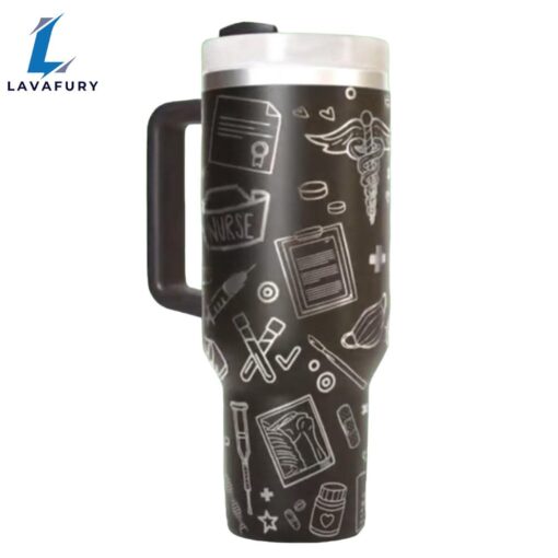 Nurse Engraved Personalized Travel Tumbler