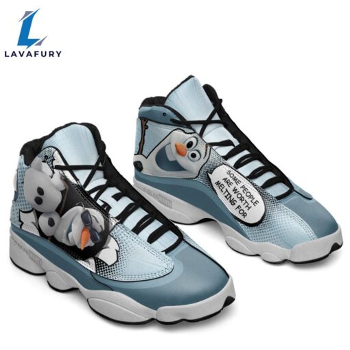 Olaf J13 Sneakers Custom Comic Style Shoes