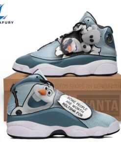 Olaf J13 Sneakers Custom Comic Style Shoes