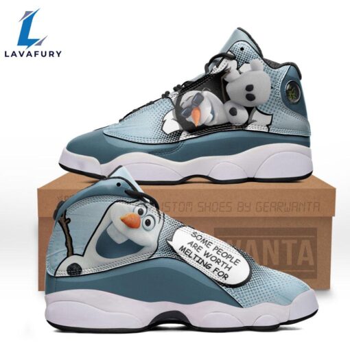 Olaf J13 Sneakers Custom Comic Style Shoes