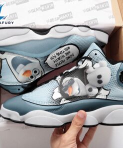 Olaf J13 Sneakers Custom Comic…