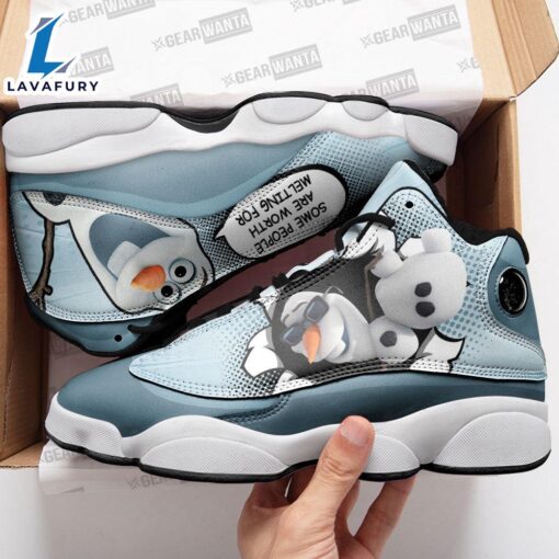 Olaf J13 Sneakers Custom Comic Style Shoes