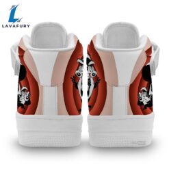 Pepe Le Pew High Top Air Force Shoes Custom Looney Tunes Sneakers