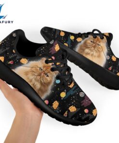 Persian Cat Sneakers Sporty Shoes For Cat Lover