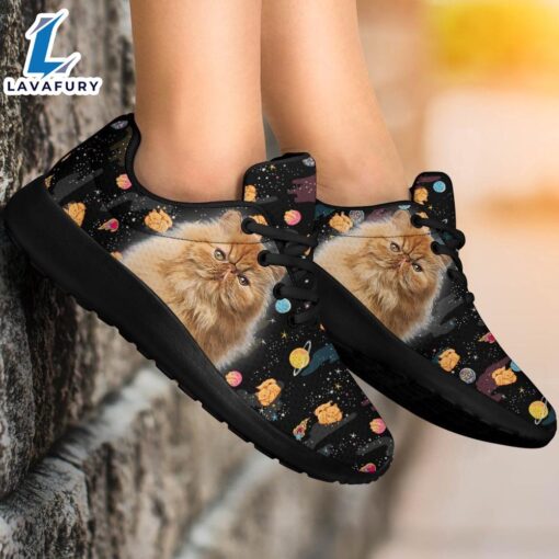 Persian Cat Sneakers Sporty Shoes For Cat Lover