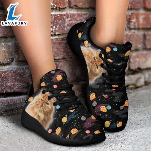 Persian Cat Sneakers Sporty Shoes For Cat Lover