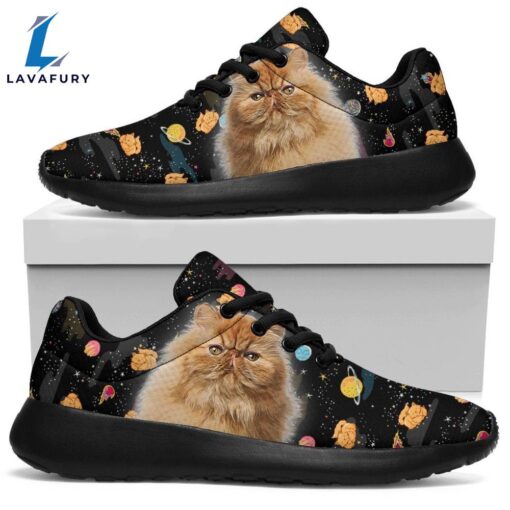 Persian Cat Sneakers Sporty Shoes For Cat Lover