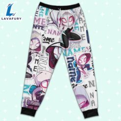 Personalized Name Spider Gwen and His Amazing Friends Comic Pajamas - Movie Cartoon Holiday Pajamas