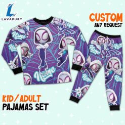 Personalized Name Spider Gwen Pajamas - Family Disneyland Matching Pajamas Set