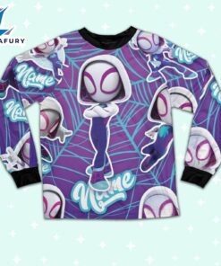 Personalized Name Spider Gwen Pajamas - Family Disneyland Matching Pajamas Set