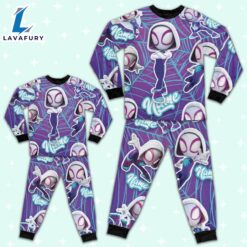 Personalized Name Spider Gwen Pajamas - Family Disneyland Matching Pajamas Set