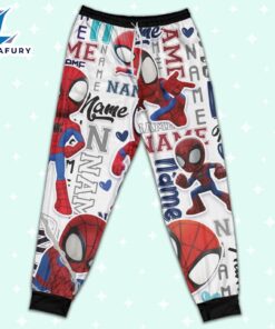 Personalized Name Spider Man Friends Pajamas - Family Disneyland Matching Pajamas Set