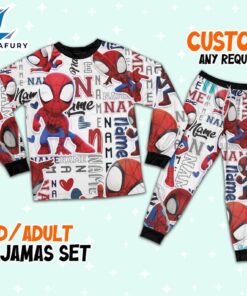 Personalized Name Spider Man Friends…