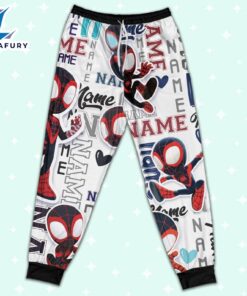 Personalized Name Spidey Amazing Friends Pajamas - Movie Cartoon Holiday Pajamas