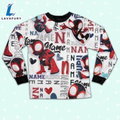 Personalized Name Spidey Amazing Friends Pajamas - Movie Cartoon Holiday Pajamas