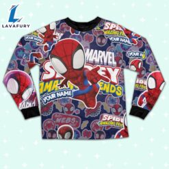 Personalized Name Spidey and His Amazing Friends Cute Pajamas - Family Disneyland Matching Pajamas Set