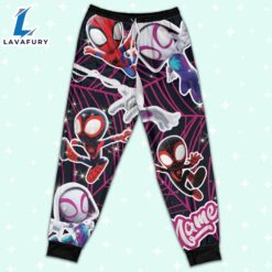 Personalized Name the Amazing Spider and Friends Pajamas Set - Movie Cartoon Holiday Pajamas