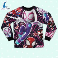 Personalized Name the Amazing Spider and Friends Pajamas Set - Movie Cartoon Holiday Pajamas