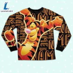 Personalized Name the Tiger Pajamas Set - Movie Cartoon Holiday Pajamas