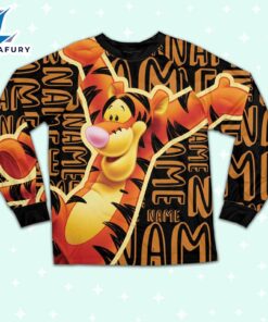 Personalized Name the Tiger Pajamas Set - Movie Cartoon Holiday Pajamas