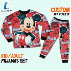 Personalized Red Mickey Mouse Kid…