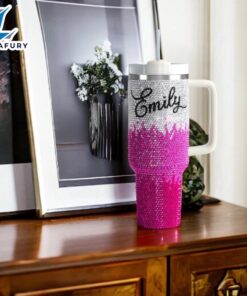 Personalized Rhinestone 40oz Insulated Tumbler