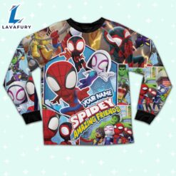 Personalized Spidey and His Amazing Friends Spidey Birthday Pajamas - Family Disneyland Matching Pajamas Set