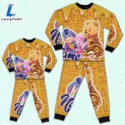 Personalized the Pooh Honey Pajamas Set - Movie Cartoon Holiday Pajamas