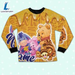 Personalized the Pooh Honey Pajamas Set - Movie Cartoon Holiday Pajamas