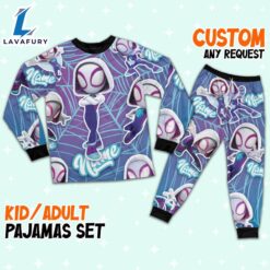 Personalized the Spider Gwen Pajamas Set - Family Disneyland Matching Pajamas Set