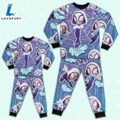 Personalized the Spider Gwen Pajamas Set - Family Disneyland Matching Pajamas Set