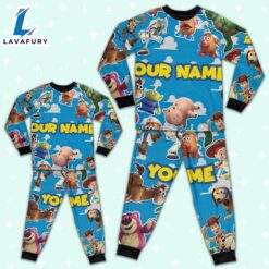 Personalized Toy Story Beach Towel Pajamas Set - Movie Cartoon Holiday Pajamas