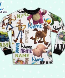 Personalized Toy Story Pajamas Set - Movie Cartoon Holiday Pajamas