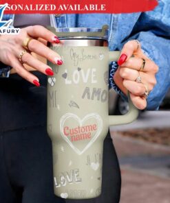 Personalized Valentine’s Day 40oz Tumbler…