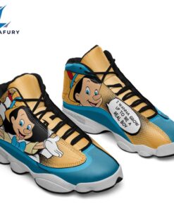 Pinocchio J13 Sneakers Custom Comic Style Shoes