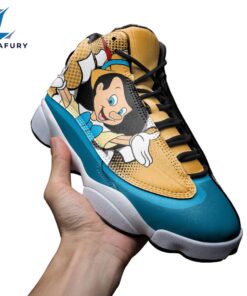 Pinocchio J13 Sneakers Custom Comic Style Shoes