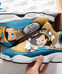 Pinocchio J13 Sneakers Custom Comic…