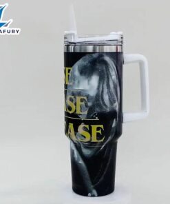 Please Word Printed 40oz Stainless Steel Tumbler